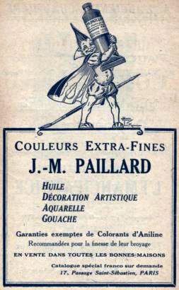 Advertentie van Paillard uit 1923