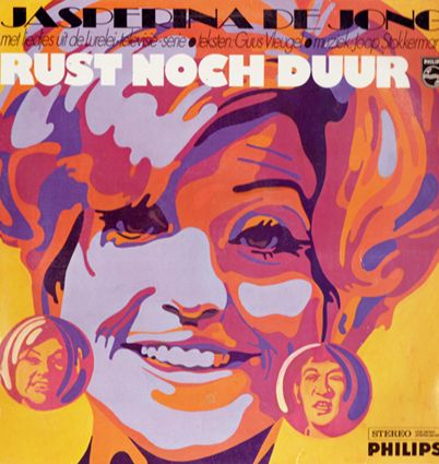 Schildering voor platenhoes 1969