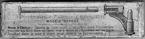 doosje bajonet-fixeerspuitje