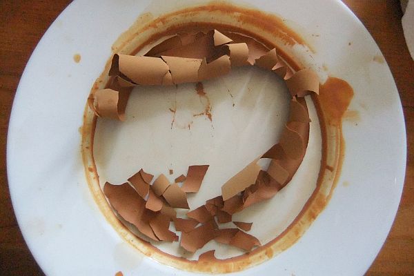 gedroogde colloidale klei = oker