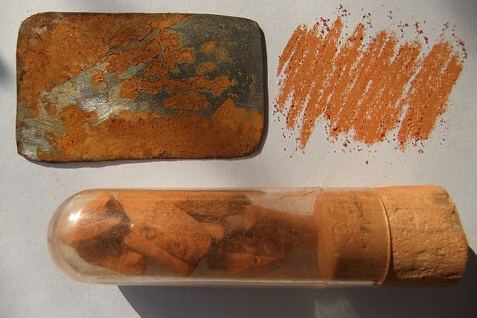 Roestkleur en oker uit Roussillon